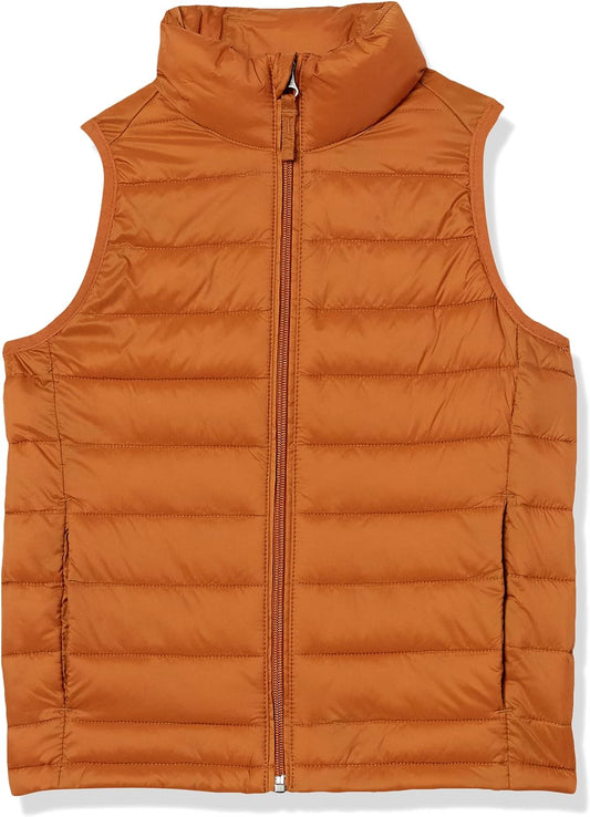 Boys and Toddlers' Lightweight Water-Resistant Packable Puffer Vest